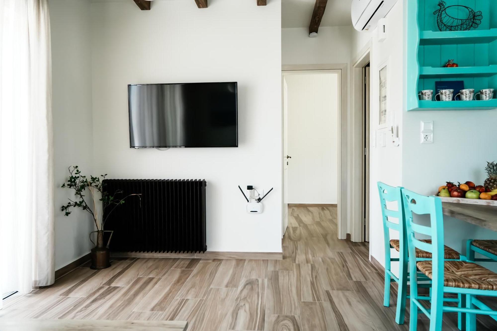Filokalia 4 Veins - Vacation House With Sea View كاريستوس المظهر الخارجي الصورة