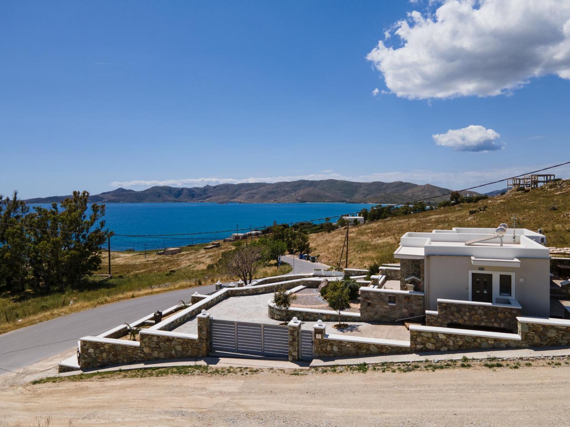 Filokalia 4 Veins - Vacation House With Sea View كاريستوس المظهر الخارجي الصورة
